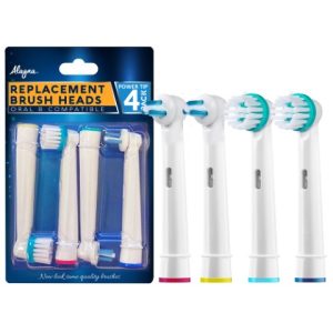 ORAL B ELECTRIC BRUSH REPLACEMENT HEAD 4`S