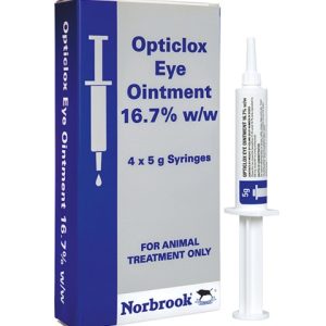 Opticlox eye ointment 5gm 5gm