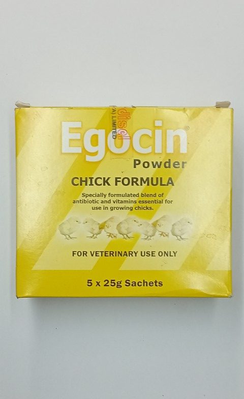 Egocin chick formula 25gm 25gm
