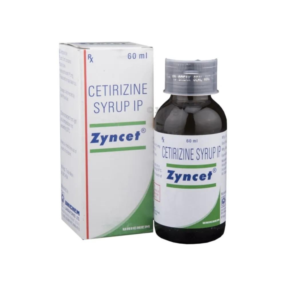 Zyncet syrup 5mg/5ml